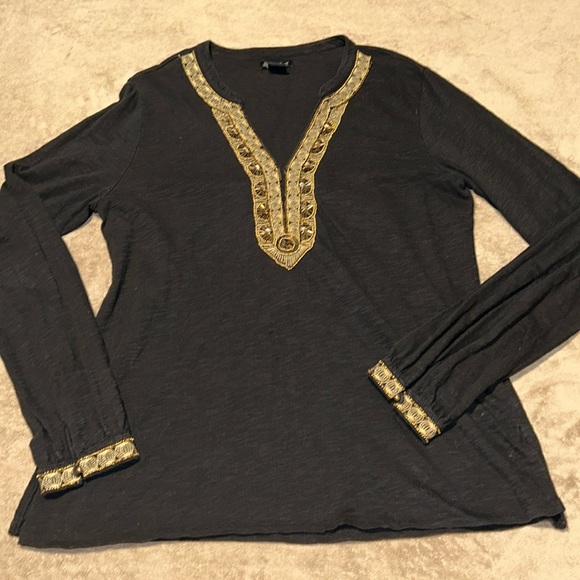 Lucky Brand V-Neck Top - Picture 1 of 11